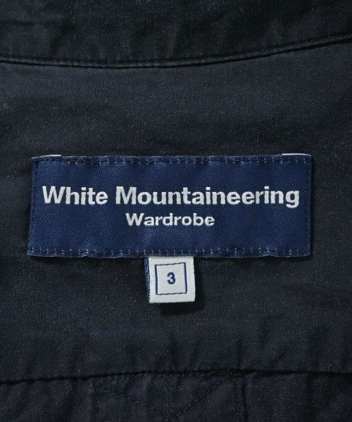 White Mountaineering（ホワイトマウンテニアリング）カジュアルシャツ 紺 サイズ:3(XL位) メンズ/2200675565059