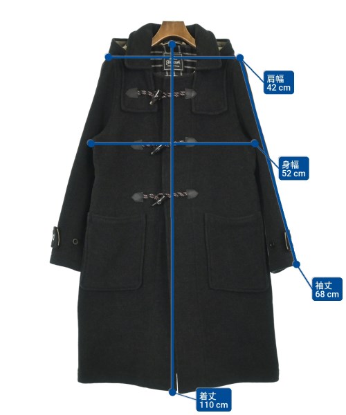 White Mountaineering（ホワイトマウンテニアリング）ダッフルコート 黒 サイズ:2(L位) メンズ/2200655206019