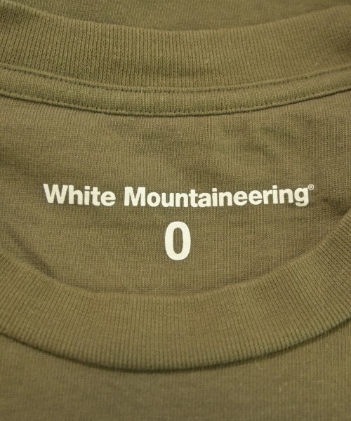 White Mountaineering（ホワイトマウンテニアリング）Tシャツ・カットソー カーキ サイズ:0(S位) メンズ/2200655577119