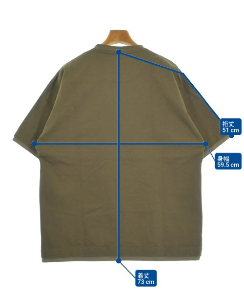 White Mountaineering（ホワイトマウンテニアリング）Tシャツ・カットソー カーキ サイズ:0(S位) メンズ/2200655577119