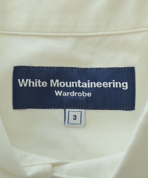 White Mountaineering（ホワイトマウンテニアリング）カジュアルシャツ 黒 サイズ:3(XL位) メンズ/2200646236216