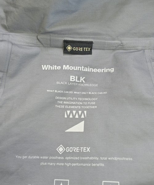White Mountaineering（ホワイトマウンテニアリング）マウンテンパーカー 黒 サイズ:1(M位) メンズ/2200651184052