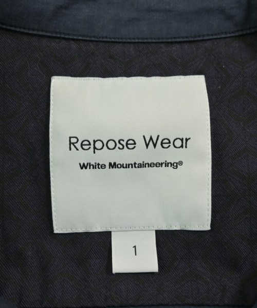 White Mountaineering（ホワイトマウンテニアリング）カジュアルシャツ 紺 サイズ:1(M位) メンズ/2200650672086