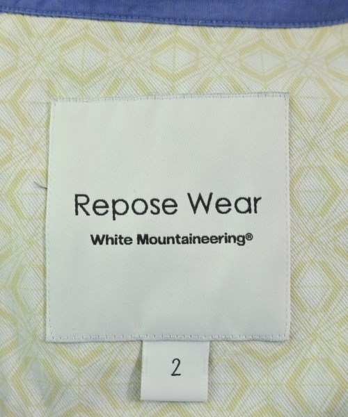 White Mountaineering（ホワイトマウンテニアリング）カジュアルシャツ 青 サイズ:2(L位) メンズ/2200650672093