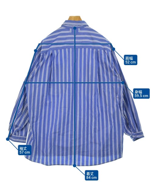 White Mountaineering（ホワイトマウンテニアリング）カジュアルシャツ 青 サイズ:2(L位) メンズ/2200650672093