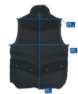 White Mountaineering（ホワイトマウンテニアリング）ダウンジャケット/ダウンベスト 黒 サイズ:3(XL位) メンズ/2200655354062