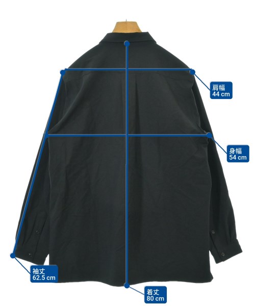 White Mountaineering（ホワイトマウンテニアリング）カジュアルシャツ 黒 サイズ:2(L位) メンズ/2200647873236