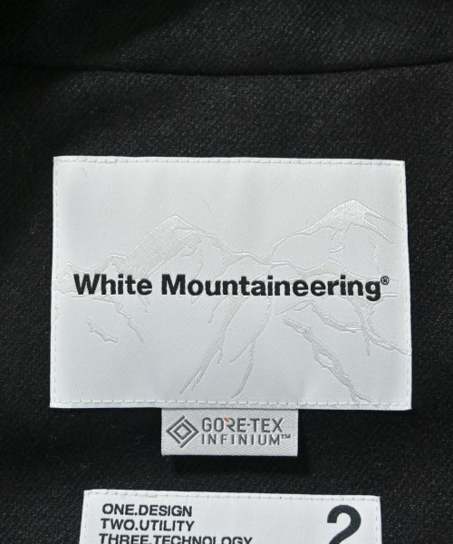 White Mountaineering（ホワイトマウンテニアリング）テーラードジャケット 黒 サイズ:2(L位) メンズ/2200647873267