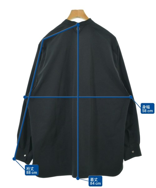 White Mountaineering（ホワイトマウンテニアリング）カジュアルシャツ 黒 サイズ:2(L位) メンズ/2200647873281