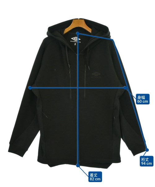 White Mountaineering（ホワイトマウンテニアリング）パーカー 黒 サイズ:2(L位) メンズ/2200647873335