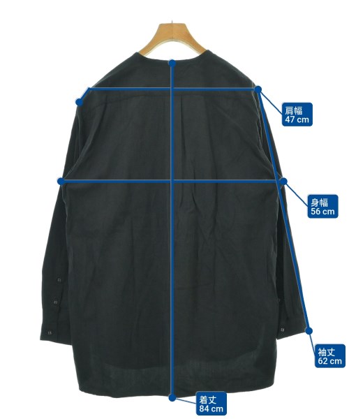 White Mountaineering（ホワイトマウンテニアリング）カジュアルシャツ 黒 サイズ:2(L位) メンズ/2200647873359