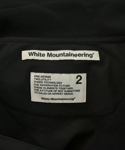 White Mountaineering（ホワイトマウンテニアリング）Tシャツ・カットソー 黒 サイズ:2(L位) メンズ/2200647873373