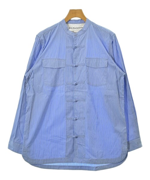 White Mountaineering(ホワイトマウンテニアリング)カジュアルシャツ 青 サイズ:2(L位)/2200647873489