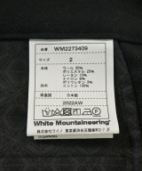 White Mountaineering（ホワイトマウンテニアリング）スラックス 黒 サイズ:2(L位) メンズ/2200647873533