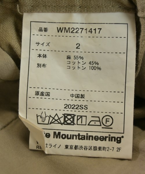 White Mountaineering（ホワイトマウンテニアリング）その他 ベージュ サイズ:2(L位) メンズ/2200647873618