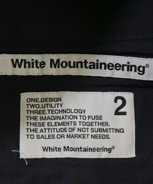 White Mountaineering（ホワイトマウンテニアリング）その他 紺 サイズ:2(L位) メンズ/2200647873625