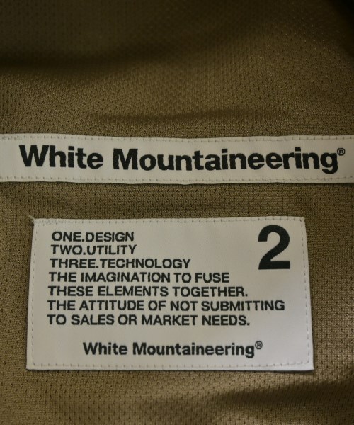 White Mountaineering（ホワイトマウンテニアリング）ショートパンツ ベージュ サイズ:2(L位) メンズ/2200647873632
