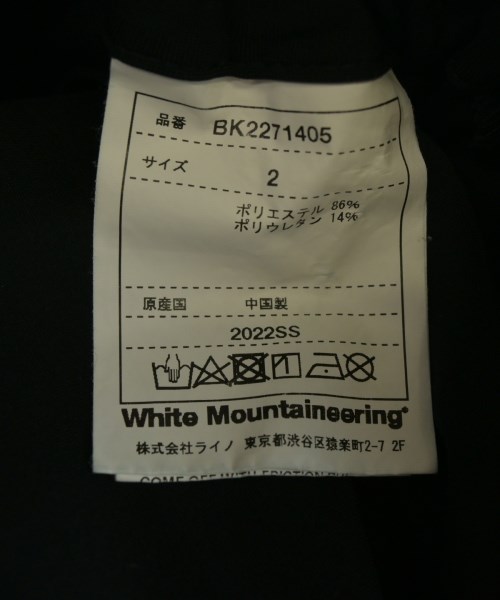 White Mountaineering（ホワイトマウンテニアリング）ショートパンツ 黒 サイズ:2(L位) メンズ/2200647873724