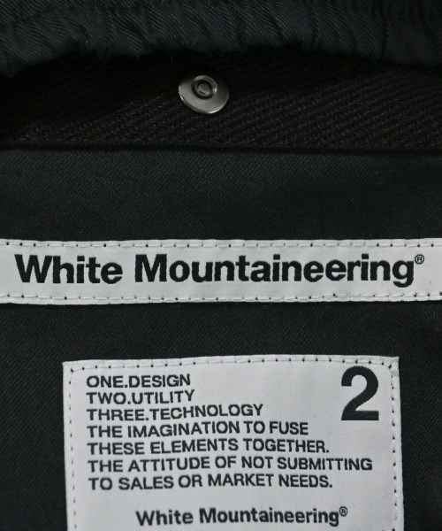 White Mountaineering（ホワイトマウンテニアリング）その他 黒 サイズ:2(L位) メンズ/2200647873731