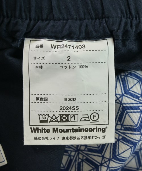 White Mountaineering（ホワイトマウンテニアリング）ショートパンツ 紺 サイズ:2(L位) メンズ/2200647873748