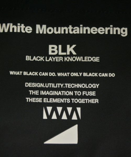 White Mountaineering（ホワイトマウンテニアリング）カーゴパンツ 黒 サイズ:2(L位) メンズ/2200647873755