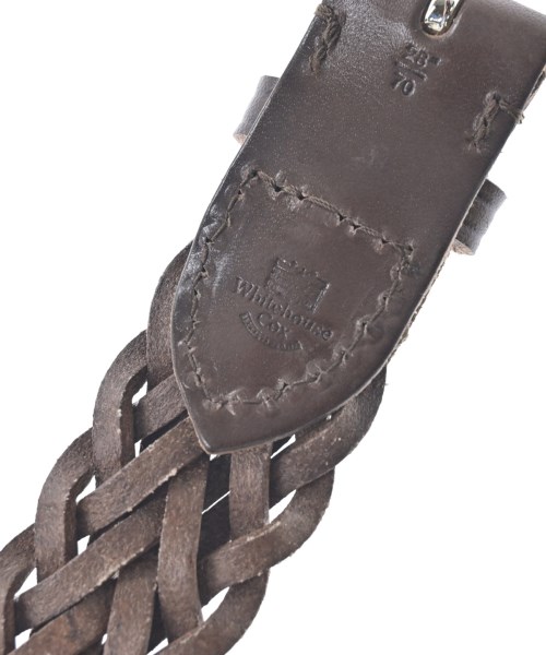 Whitehouse Cox（ホワイトハウスコックス）ベルト 茶 サイズ:- メンズ/2200656825035