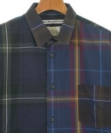 White Mountaineering（ホワイトマウンテニアリング）カジュアルシャツ 青 サイズ:0(S位) メンズ/2200652962048