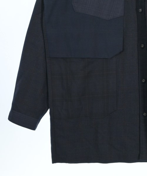 White Mountaineering（ホワイトマウンテニアリング）カジュアルシャツ 紺 サイズ:2(L位) メンズ/2200658279041