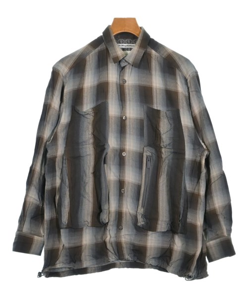 White Mountaineering(ホワイトマウンテニアリング)カジュアルシャツ 茶 サイズ:0(S位)/2200658823022