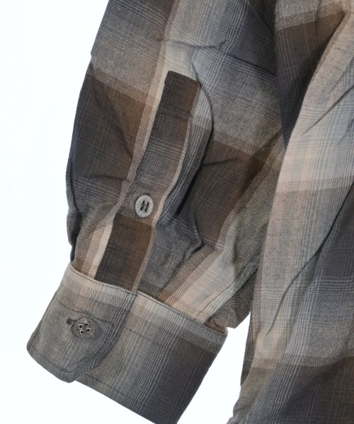 White Mountaineering（ホワイトマウンテニアリング）カジュアルシャツ 茶 サイズ:0(S位) メンズ/2200658823022