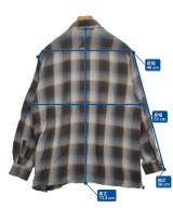 White Mountaineering（ホワイトマウンテニアリング）カジュアルシャツ 茶 サイズ:0(S位) メンズ/2200658823022