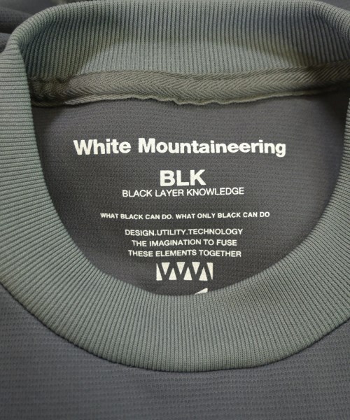 White Mountaineering（ホワイトマウンテニアリング）Tシャツ・カットソー グレー サイズ:0(S位) メンズ/2200658823046