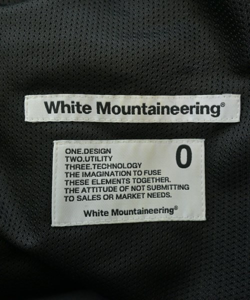 White Mountaineering（ホワイトマウンテニアリング）その他 黒 サイズ:0(S位) メンズ/2200658823053
