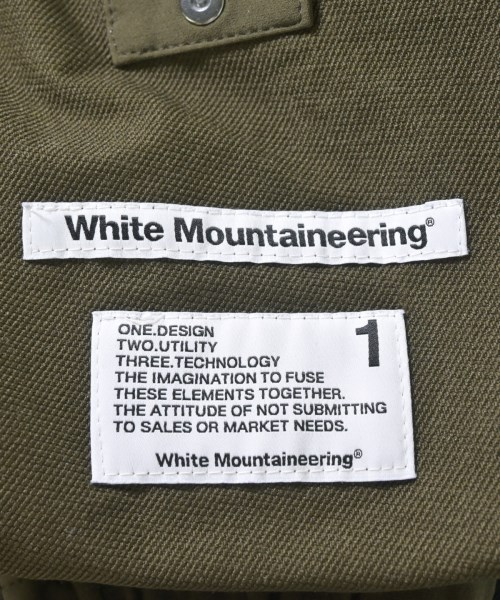 White Mountaineering（ホワイトマウンテニアリング）デニムパンツ カーキ サイズ:1(M位) メンズ/2200710506054