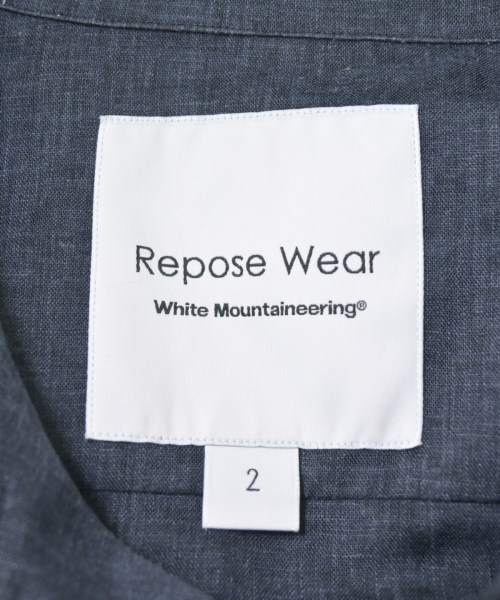 White Mountaineering（ホワイトマウンテニアリング）カジュアルシャツ 紺 サイズ:2(L位) メンズ/2200707514130