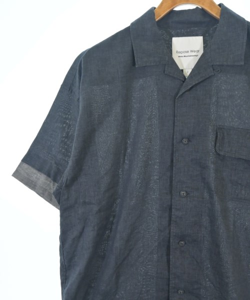 White Mountaineering（ホワイトマウンテニアリング）カジュアルシャツ 紺 サイズ:2(L位) メンズ/2200707514130