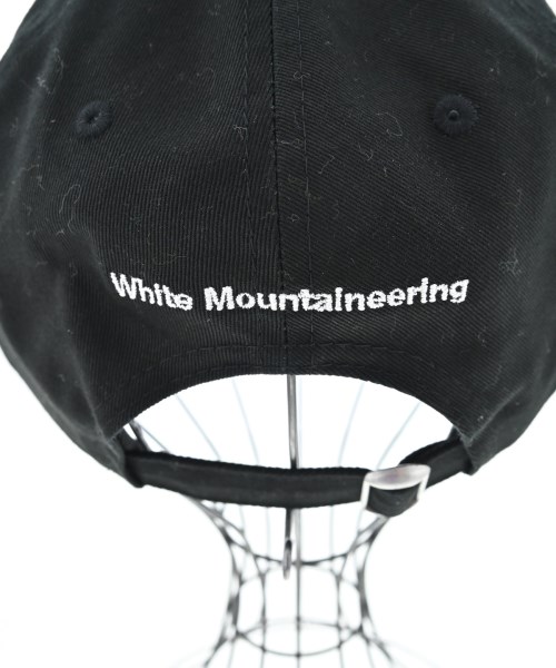 White Mountaineering（ホワイトマウンテニアリング）キャップ 黒 サイズ:- メンズ/2200712613088