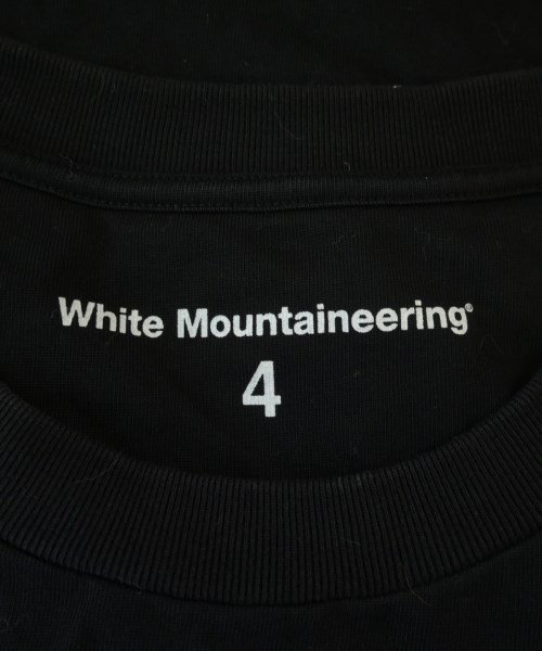 White Mountaineering（ホワイトマウンテニアリング）Tシャツ・カットソー 黒 サイズ:4(XXL位) メンズ/2200713039047