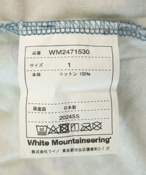White Mountaineering（ホワイトマウンテニアリング）Tシャツ・カットソー 青 サイズ:1(M位) メンズ/2200712997065