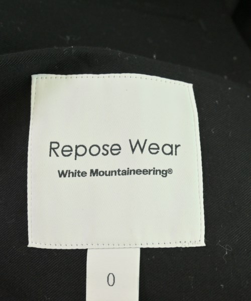 White Mountaineering（ホワイトマウンテニアリング）スラックス 黒 サイズ:0(S位) メンズ/2200712997072
