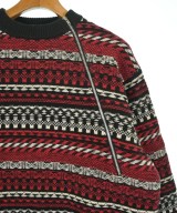White Mountaineering（ホワイトマウンテニアリング）ニット・セーター 赤 サイズ:0(S位) メンズ/2200712997102