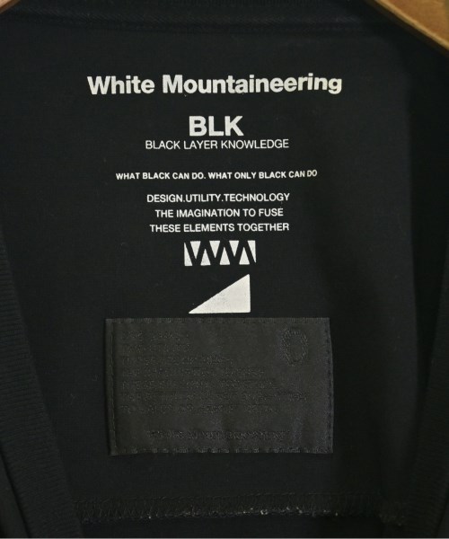 White Mountaineering（ホワイトマウンテニアリング）Tシャツ・カットソー 黒 サイズ:0(S位) メンズ/2200712997119