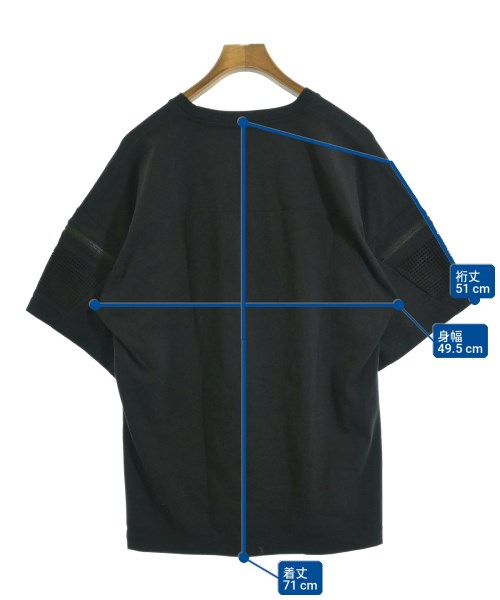 White Mountaineering（ホワイトマウンテニアリング）Tシャツ・カットソー 黒 サイズ:0(S位) メンズ/2200712997119