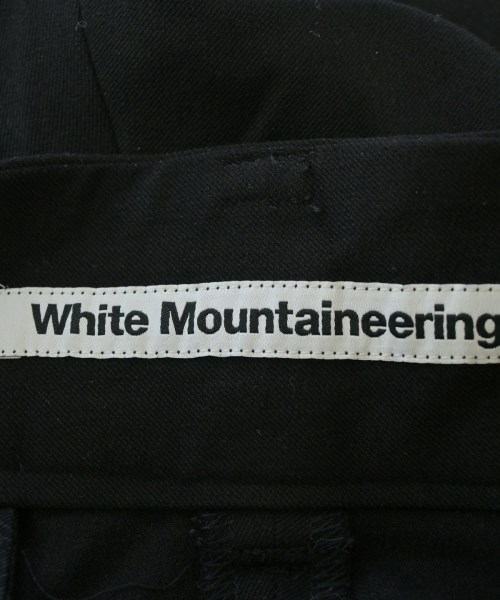 White Mountaineering（ホワイトマウンテニアリング）スラックス 黒 サイズ:2(L位) メンズ/2200717115044