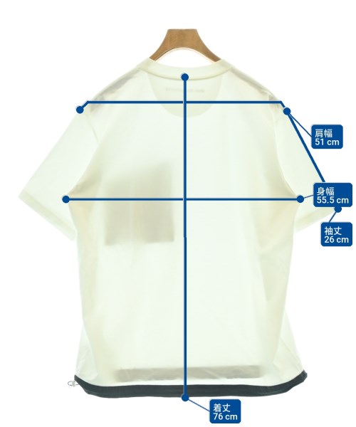 White Mountaineering（ホワイトマウンテニアリング）Tシャツ・カットソー 白 サイズ:1(M位) メンズ/2200712167192