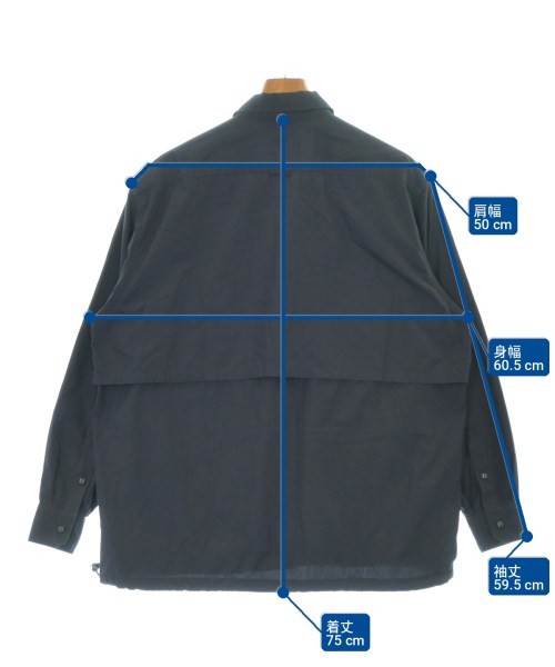White Mountaineering（ホワイトマウンテニアリング）カジュアルシャツ 紺 サイズ:1(M位) メンズ/2200717257065