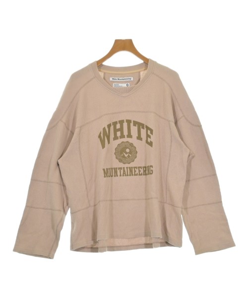 White Mountaineering(ホワイトマウンテニアリング)Tシャツ・カットソー ベージュ サイズ:0(S位)/2200647785027