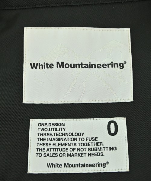 White Mountaineering（ホワイトマウンテニアリング）ブルゾン 黒 サイズ:0(S位) メンズ/2200647992012