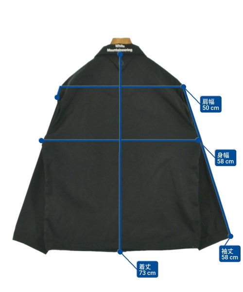 White Mountaineering（ホワイトマウンテニアリング）ブルゾン 黒 サイズ:0(S位) メンズ/2200647992012