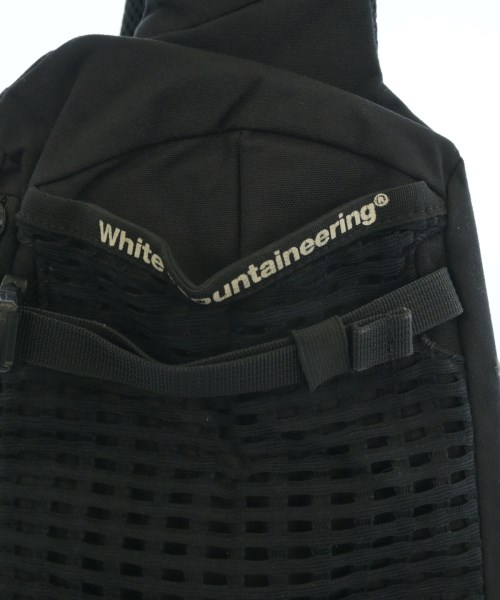 White Mountaineering（ホワイトマウンテニアリング）メッセンジャーバッグ 黒 サイズ:- メンズ/2200649302185